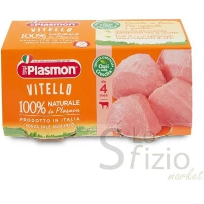 PLASMON HOMOGENIZED VEAL 2X80G