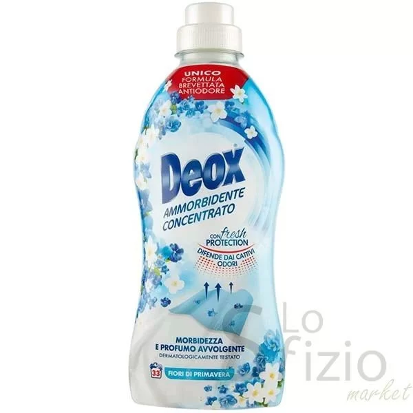 DEOX Concentrated Fabric Softener Spring Flowers 33 Washes 660ml