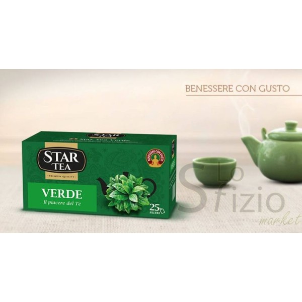 STAR TEA VERDE X25 FILTRINI