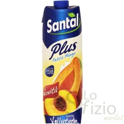 Santal Peach and Mango Juice 1L
