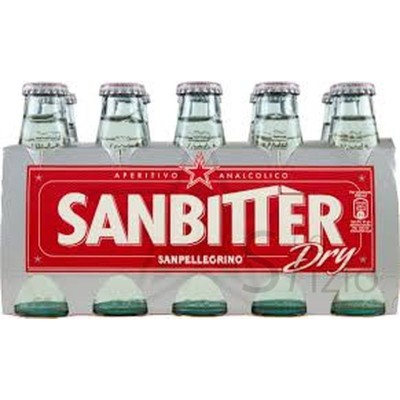 SANPELLEGRINO SANBITTER DRY BIANCO 10X10CL