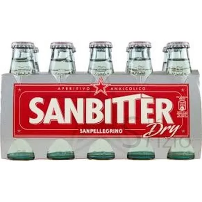 SANPELLEGRINO SANBITTER DRY WHITE 10X10CL