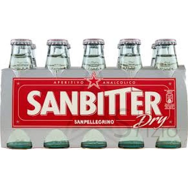 SANPELLEGRINO SANBITTER DRY BIANCO 10X10CL