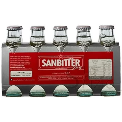 SANPELLEGRINO SANBITTER DRY WHITE 10X10CL