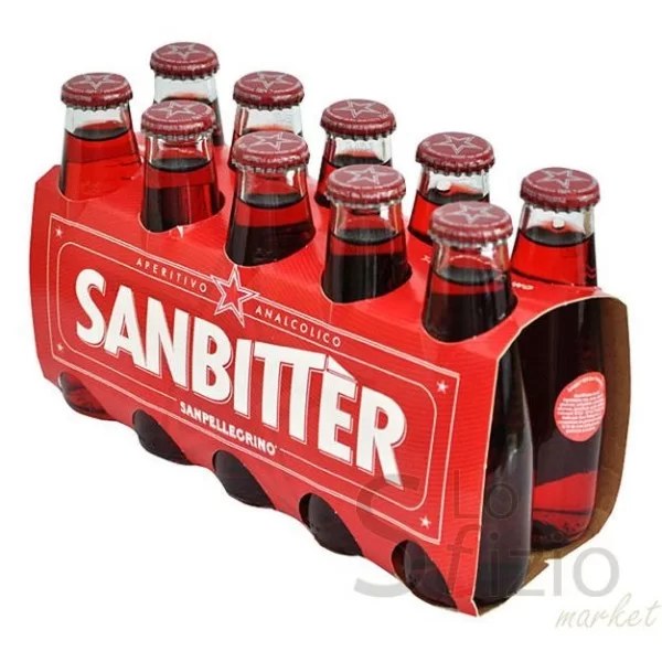 SANPELLEGRINO SANBITTER DRY ROSSO 10X10CL