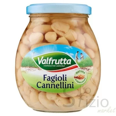 VALFRUTTA FAGIOLI CANNELLINI 360GR - Home, Legumi in scatola