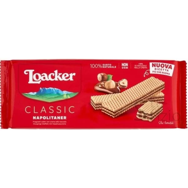 LOACKER WAFER NAPOLITANER 175G