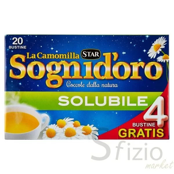 Sogni d'Oro Soluble Chamomile 20 Sachets