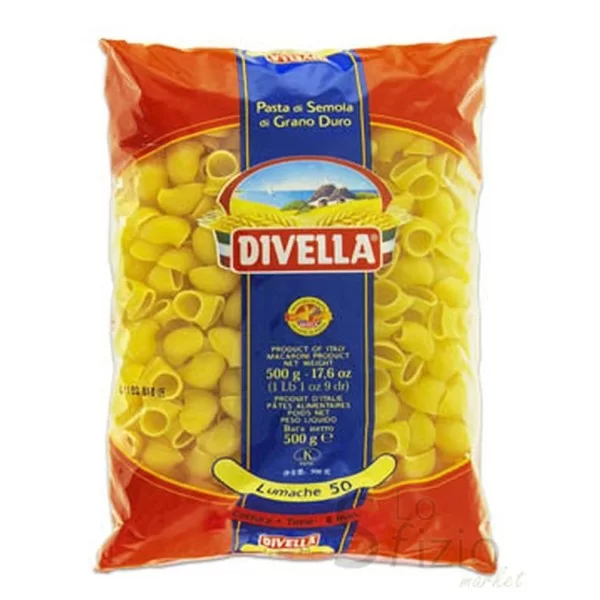 DIVELLA SEMOLINA PASTA LUMACHE N°50 500G