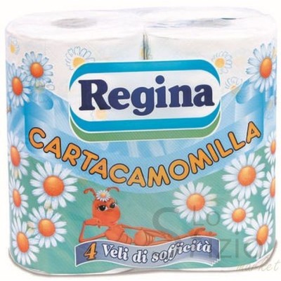 REGINA IGIENICA CAMOMILLA X4