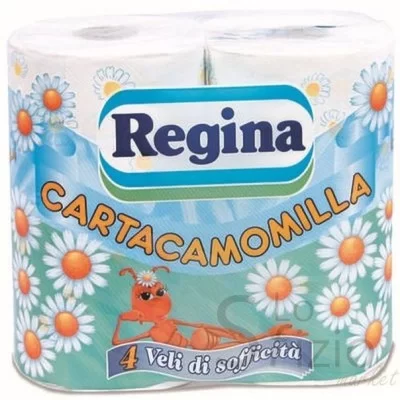 Regina Camomile Scented Toilet Paper 4 Rolls