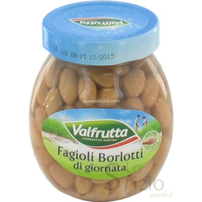 VALFRUTTA FAGIOLI BORLOTTI 360GR