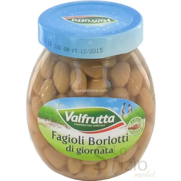 VALFRUTTA FAGIOLI BORLOTTI 360GR