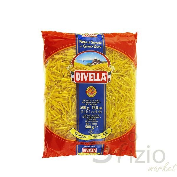 PASTA DIVELLA SPAGHETTI TAGLIATI 69 500GR