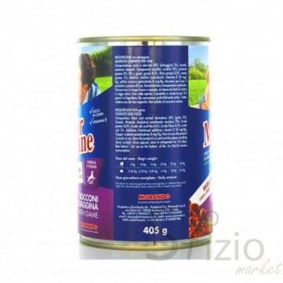 MIGLIOR CANE BOCCONCINI SELVAGGINA 405GR