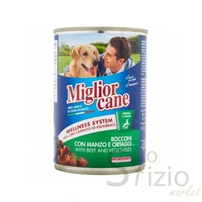 Miglior Cane Beef and Vegetables Bites 405g