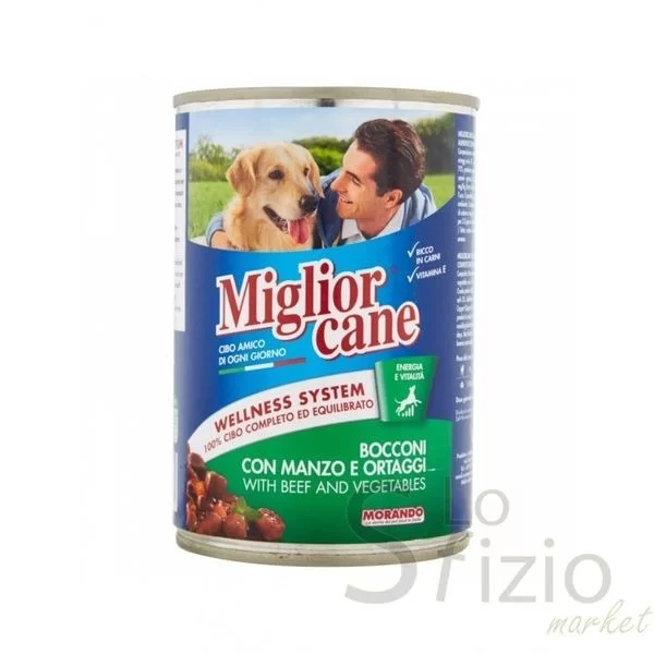 Miglior Cane Beef and Vegetables Bites 405g