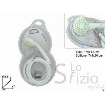 RILUX KIT DOCCIA BIANCO 150CM - Home, Casa, Giardinaggio/Ferramenta