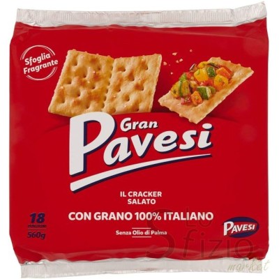 GRAN PAVESI CRACKER SALATI 560GR
