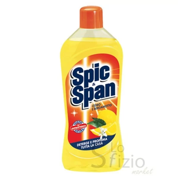 SPIC & SPAN CEDAR AND BERGAMOT DETERGENT 1L
