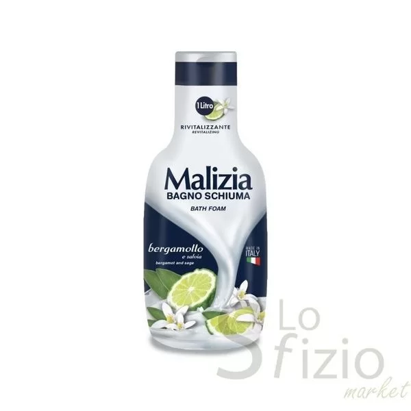 Malizia Revitalizing Bergamot Bath Foam 1L