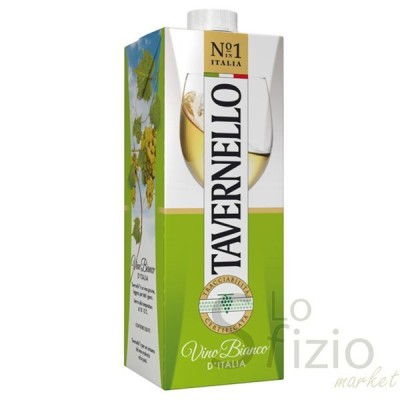 TAVERNELLO VINO BIANCO DA TAVOLA BRIK 1L