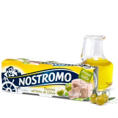 NOSTROMO TONNO ALL'OLIO D'OLIVA 3X80GR