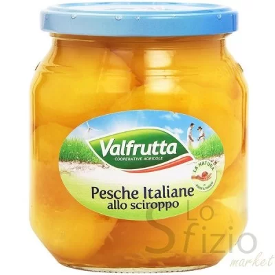 VALFRUTTA PEACHES IN SYRUP 570G