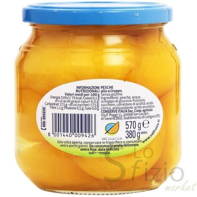 VALFRUTTA PESCHE ALLO SCIROPPO 570GR