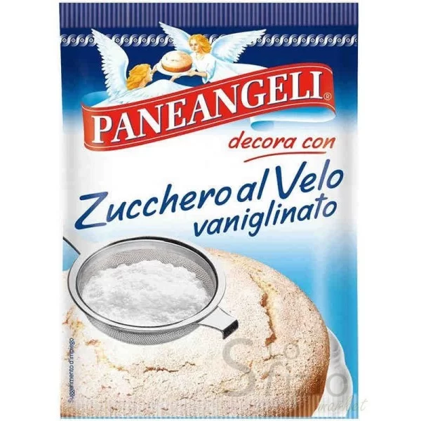 PANEANGELI VANILLA FLAVORED ICING SUGAR 125G