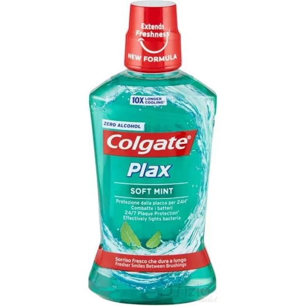 COLGATE PLAX MOUTHWASH SOFT MINT 500ML