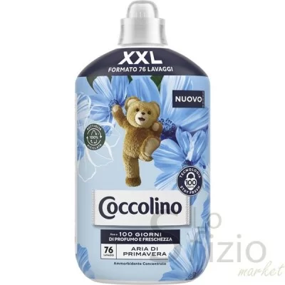 Coccolino Concentrated Fabric Softener Spring Fresh 76 Washes XXL 1.175L