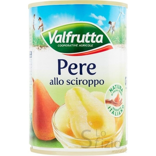 VALFRUTTA PERE ALLO SCIROPPO 500GR