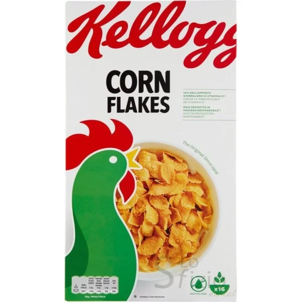 KELLOGGS CORN FLAKES ORIGINALI 500GR