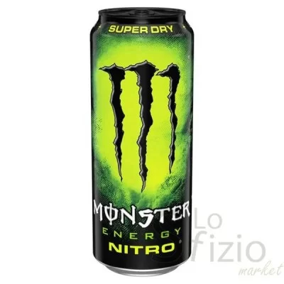 MONSTER ENERGY NITRO SUPER DRY 50CL - Acqua Bibite Alcolici, Bibite, Bibite Gassate