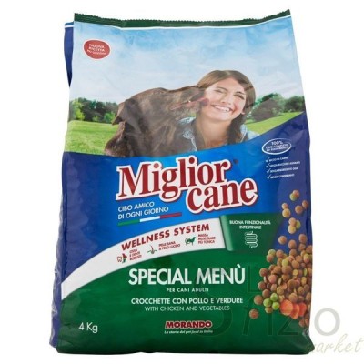 MIGLIOR CANE CROCCHETTE SPECIAL MENU' 4KG
