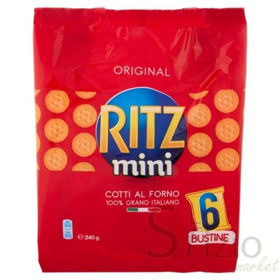 SAIWA MINI RITZ MULTIPACK 240GR - Home, Alimentari, Patatine e Snack salati