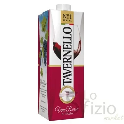 Tavernello Red Table Wine Brik 1L