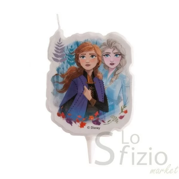DEKORA FROZEN II CANDLE 9CM