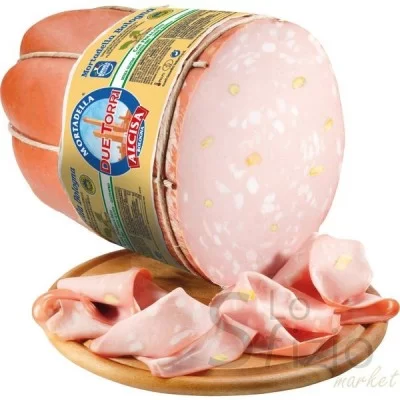 ALCISA MORTADELLA 2 TORRI CON PISTACCHIO - Home, Freschi, Gastronomia, Salumi, Mortadella