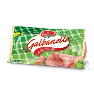 GALBANI MORTADELLA 430GR - Home, Mortadella, Senza Glutine