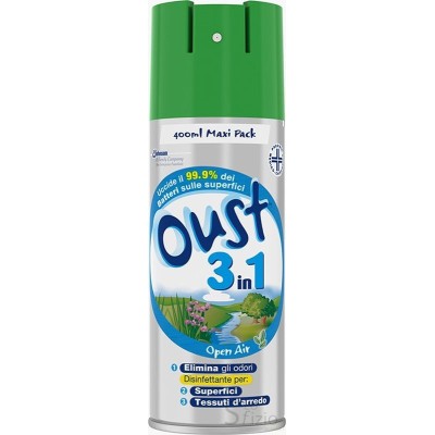 OUST 3 IN 1 ML 400 DISINFETTANTE PER SUPERFICI - Home, Deodoranti e Insetticidi, Deodoranti per Ambiente