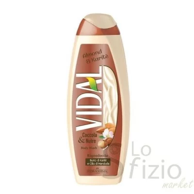 Vidal Almond Oil and Shea Butter Bath Foam 500ml