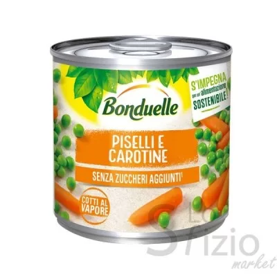 BONDUELLE LEGUMI PISELLI CAROTINE GR 374