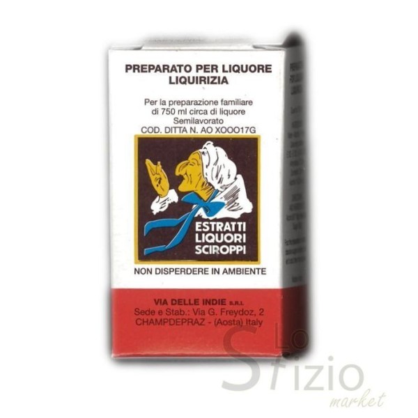 BERTOLINI PREPARATO PER LIQUORE LIQUIRIZIA 20ML