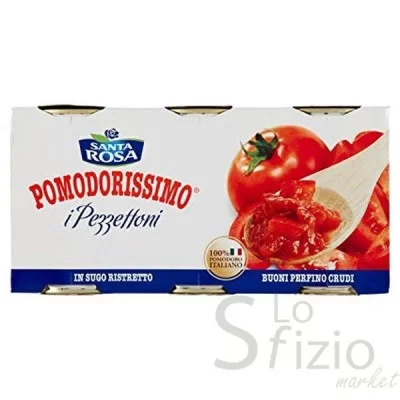Santa Rosa Pomodorissimo Pezzettoni 3x400g