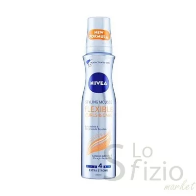NIVEA Styling Mousse Flexible Curl & Care Extra Strong 150ml