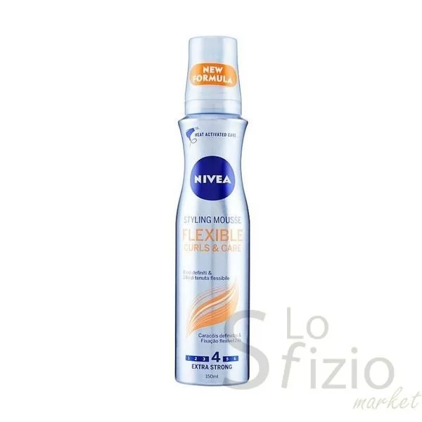 NIVEA Styling Mousse Flexible Curl & Care Extra Strong 150ml