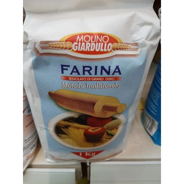 MULINO GIARDULLO FARINA 0 GRANO DURO 1KG