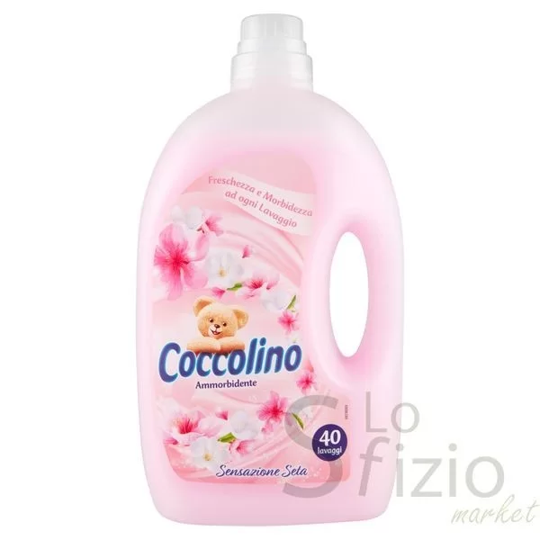 Coccolino Fabric Softener Silk Sensation 40 Washes 3L